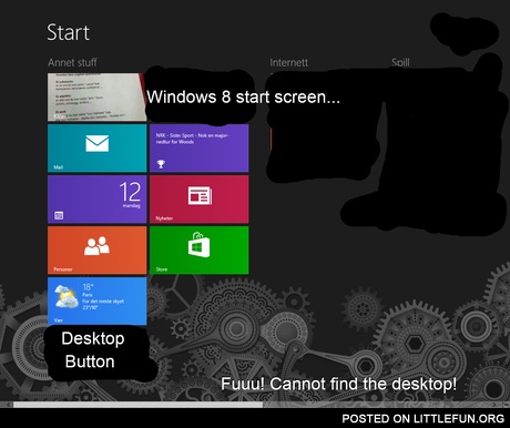 Windows 8.. f**k you!
