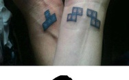 Tetris tattoo. If you know what I mean.